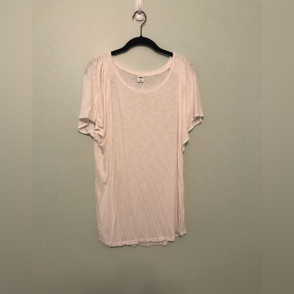 NWT Old Navy White Blouse Size XL
